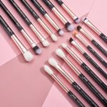 Jessup 15Pcs Luxury Professional Eye Makeup Brush Set T157 8 Jessup 15Pcs Luxury Professional Eye Makeup Brush Set T157 – Ultra-Soft Precision Brushes with Rose Gold Finish for Flawless Eye Makeup
