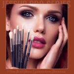 Jessup 11Pcs Eye Brushes Set T340 2 Jessup 11Pcs Eye Brushes Set Professional Eye Shadow Makeup Eye Shader Smoky Blending Precision Crease Definer Pencil Black Silver T340