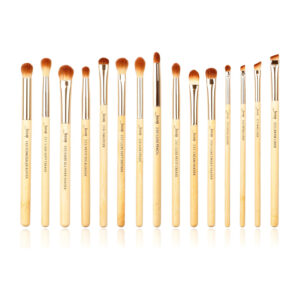 Jessup 15pcs Beauty Bamboo Professional Makeup Brushes Set