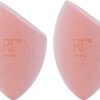 Real Techniques Miracle Makeup Powder Sponge Duo 2 Real Techniques Miracle Makeup Powder Sponge Duo Pack | Pink Beauty Blending Sponges | For Foundation, Concealer & Contour 1994